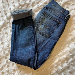 7 For All Mankind Josefina Skinny Boyfriend Jean